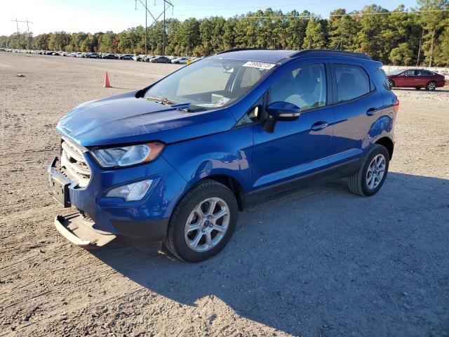 MAJ6S3GL0MC408983 - 2021 FORD ECOSPORT SE Mavi foto 1
