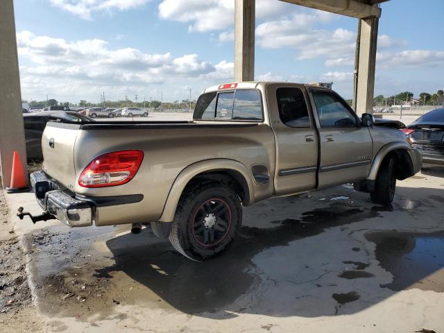5TBRT34123S437513 - 2003 TOYOTA TUNDRA ACCESS CAB SR5 TAN photo 3