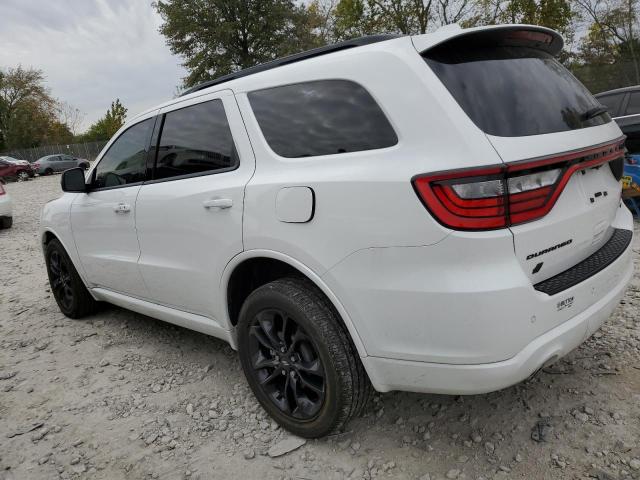 1C4RDJDG2MC789619 - 2021 DODGE DURANGO GT WHITE photo 2