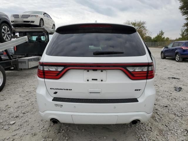 1C4RDJDG2MC789619 - 2021 DODGE DURANGO GT WHITE photo 6