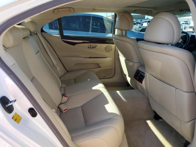 JTHDL5EF2B5003909 - 2011 LEXUS LS 460L WHITE photo 10