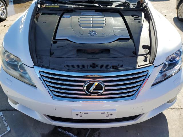 JTHDL5EF2B5003909 - 2011 LEXUS LS 460L WHITE photo 11