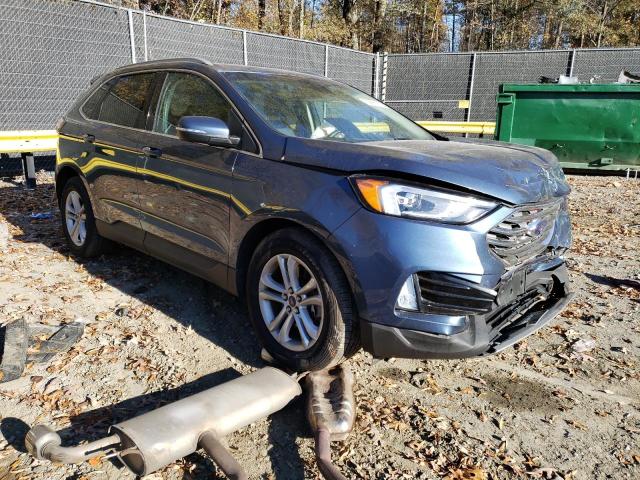 2FMPK4J97KBC60597 - 2019 FORD EDGE SEL BLUE photo 4