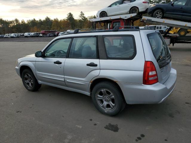 JF1SG65655G731497 - 2005 SUBARU FORESTER 2.5XS SILVER photo 2