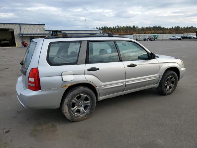 JF1SG65655G731497 - 2005 SUBARU FORESTER 2.5XS SILVER photo 3