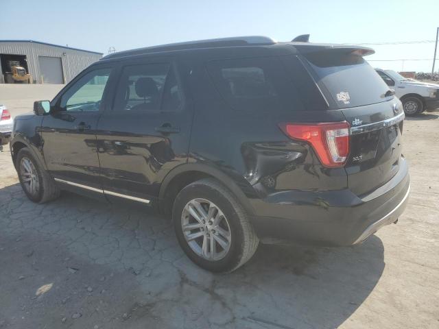 1FM5K7D8XHGD39193 - 2017 FORD EXPLORER XLT BLACK photo 2