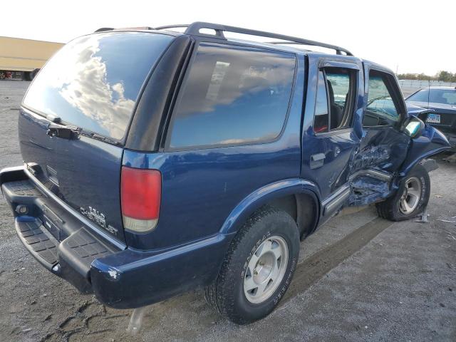 1GNCS13WXY2283124 - 2000 CHEVROLET BLAZER BLUE photo 3