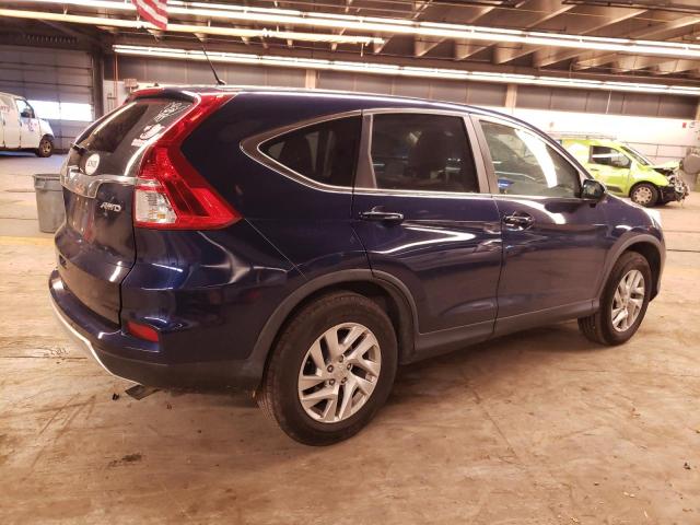 5J6RM4H5XGL026305 - 2016 HONDA CR-V EX BLUE photo 3