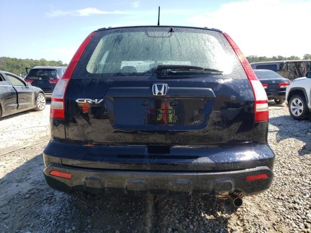 JHLRE48317C110193 - 2007 HONDA CR-V LX BLACK photo 6