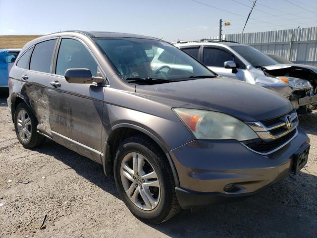 5J6RE4H77AL086287 - 2010 HONDA CR-V EXL GRAY photo 4