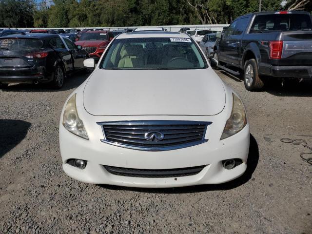 JN1CV6AP4AM406633 - 2010 INFINITI G37 BASE WHITE photo 5