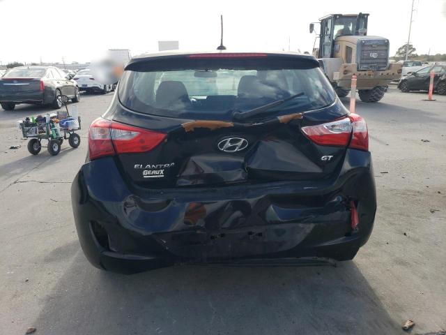 KMHD35LH4GU273416 - 2016 HYUNDAI ELANTRA GT BLACK photo 6