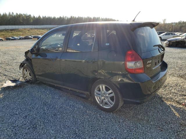 JHMGD38627S022527 - 2007 HONDA FIT S 黑色 照片 2