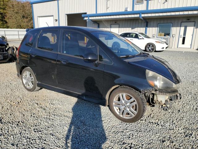 JHMGD38627S022527 - 2007 HONDA FIT S 黑色 照片 4