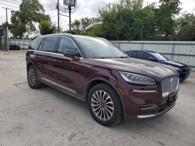 5LM5J6WC1NGL16313 - 2022 LINCOLN AVIATOR BURGUNDY photo 4