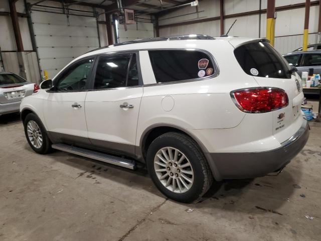 5GAEV23D39J189916 - 2009 BUICK ENCLAVE CXL WHITE photo 2