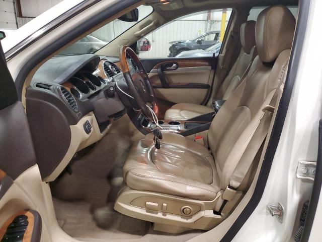 5GAEV23D39J189916 - 2009 BUICK ENCLAVE CXL WHITE photo 7