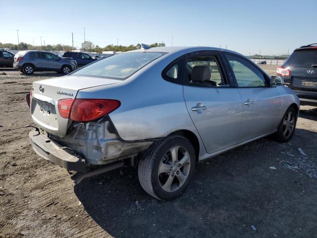 KMHDU4AD8AU079566 - 2010 HYUNDAI ELANTRA BLUE SILVER photo 3