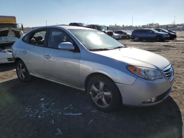 KMHDU4AD8AU079566 - 2010 HYUNDAI ELANTRA BLUE SILVER photo 4