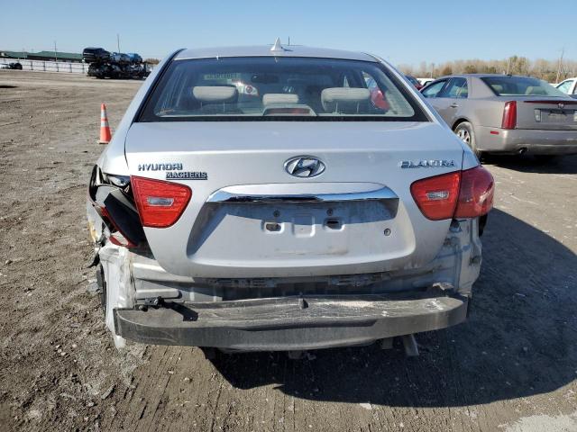 KMHDU4AD8AU079566 - 2010 HYUNDAI ELANTRA BLUE SILVER photo 6