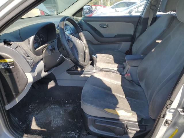 KMHDU4AD8AU079566 - 2010 HYUNDAI ELANTRA BLUE SILVER photo 7