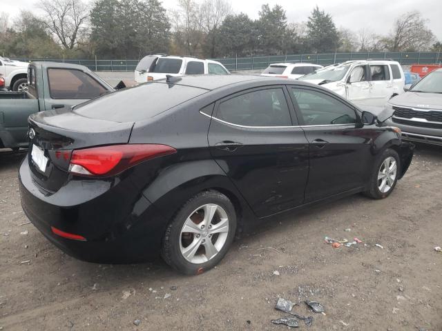 5NPDH4AE6GH782037 - 2016 HYUNDAI ELANTRA SE BLACK photo 3