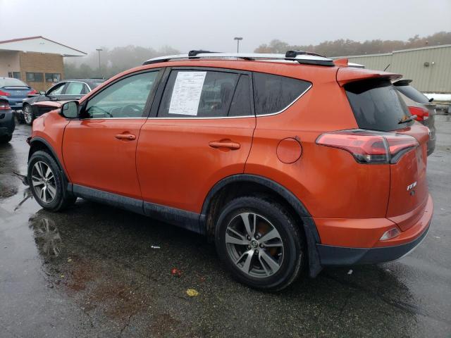 2T3RFREV9GW486697 - 2015 TOYOTA RAV4 XLE ORANGE photo 2