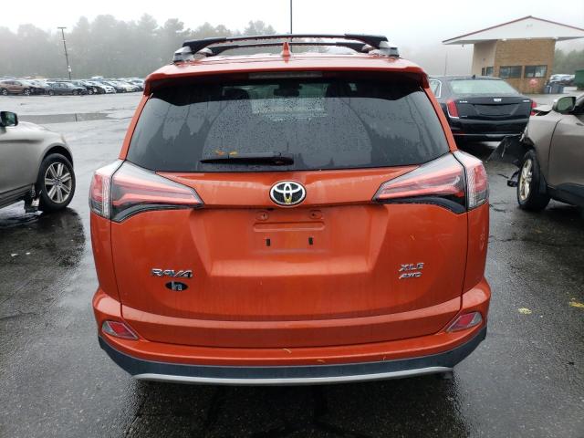 2T3RFREV9GW486697 - 2015 TOYOTA RAV4 XLE ORANGE photo 6