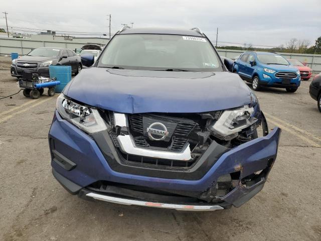 KNMAT2MVXHP594614 - 2017 NISSAN ROGUE S BLUE photo 5