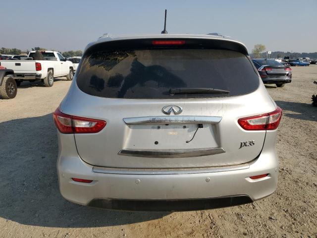 5N1AL0MNXDC349913 - 2013 INFINITI JX35 SILVER photo 6