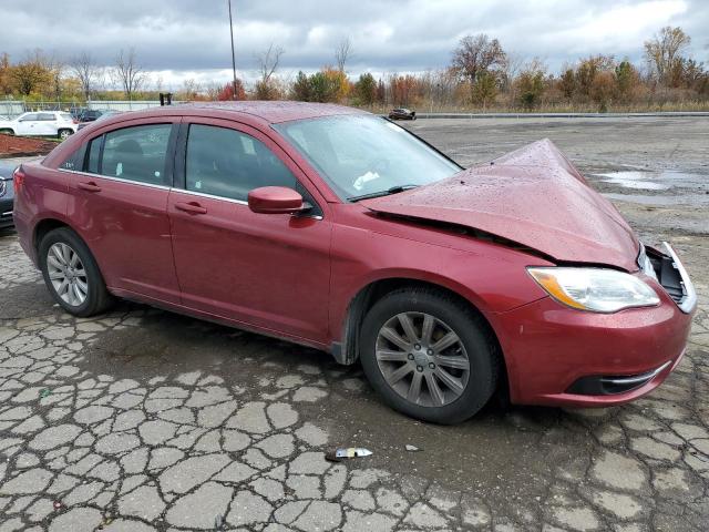 1C3BC1FB2BN555525 - 2011 CHRYSLER 200 TOURING RED photo 4