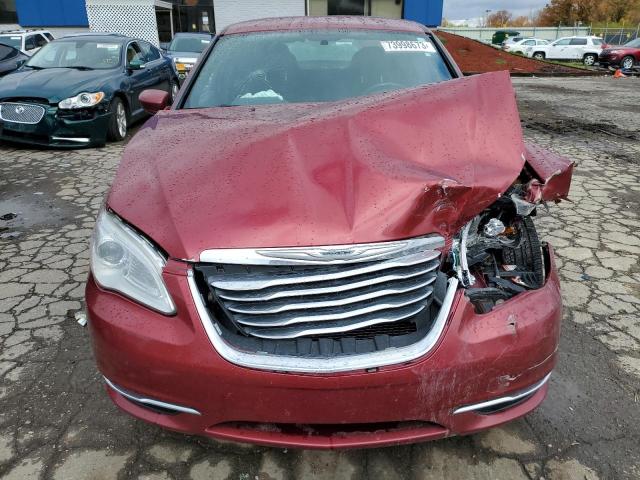 1C3BC1FB2BN555525 - 2011 CHRYSLER 200 TOURING RED photo 5