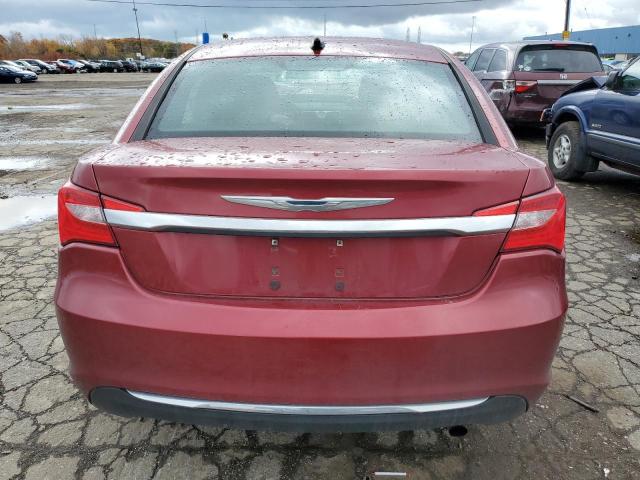 1C3BC1FB2BN555525 - 2011 CHRYSLER 200 TOURING RED photo 6