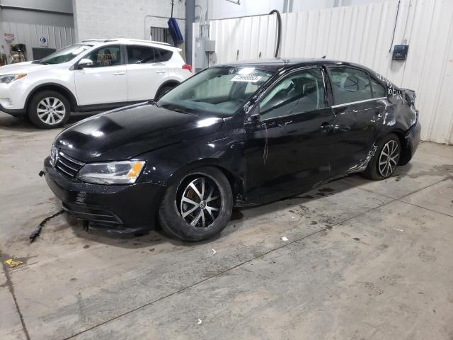 3VWD67AJ7GM412114 - 2016 VOLKSWAGEN JETTA SE BLACK photo 1