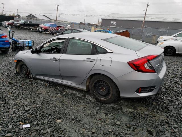 2HGFC2F83HH040284 - 2017 HONDA CIVIC EX GRAY photo 2