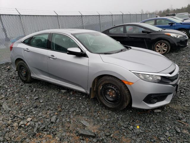 2HGFC2F83HH040284 - 2017 HONDA CIVIC EX GRAY photo 4