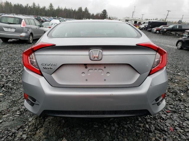 2HGFC2F83HH040284 - 2017 HONDA CIVIC EX GRAY photo 6