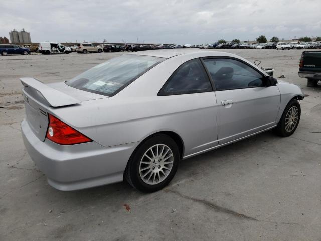 1HGEM22505L048233 - 2005 HONDA CIVIC LX GRAY photo 3