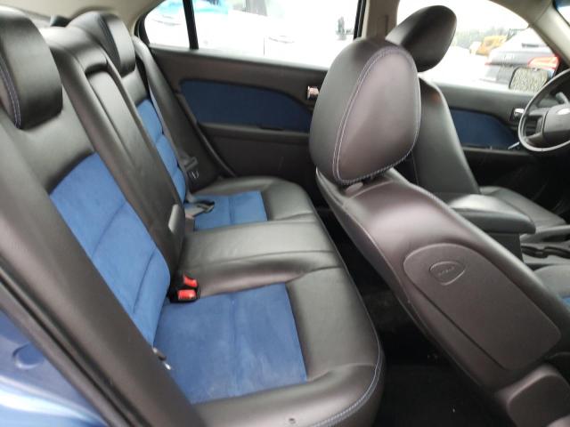 3FAHP07Z59R129339 - 2009 FORD FUSION SE BLUE photo 10