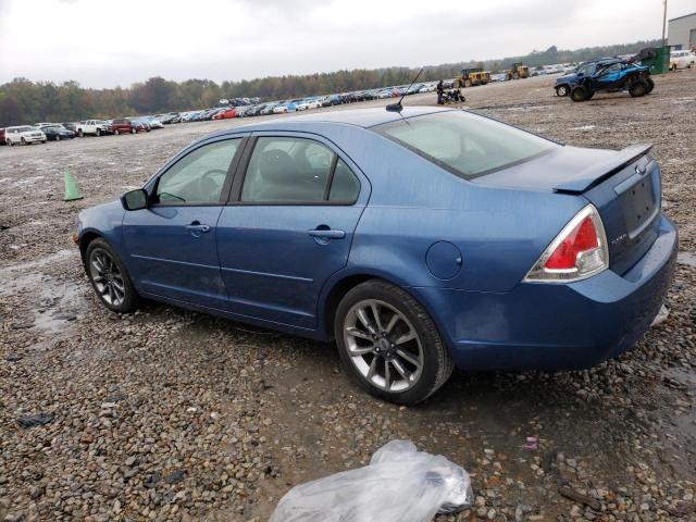 3FAHP07Z59R129339 - 2009 FORD FUSION SE BLUE photo 2