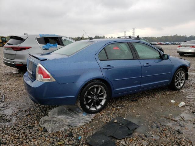 3FAHP07Z59R129339 - 2009 FORD FUSION SE BLUE photo 3