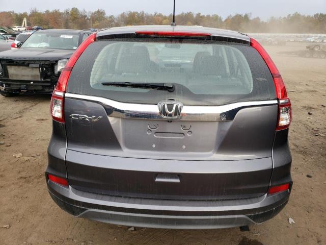 3CZRM3H35GG710457 - 2016 HONDA CR-V LX GRAY photo 6