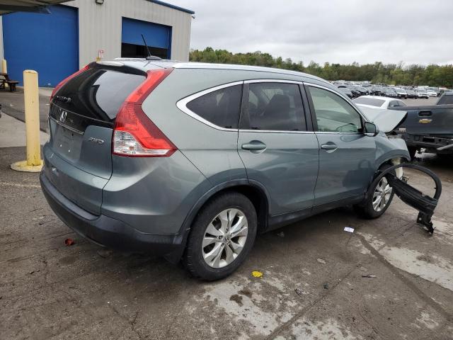 JHLRM4H79CC008169 - 2012 HONDA CR-V EXL GREEN photo 3