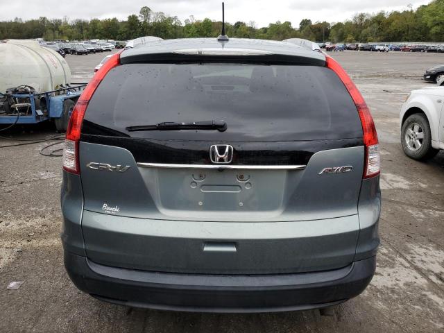 JHLRM4H79CC008169 - 2012 HONDA CR-V EXL GREEN photo 6