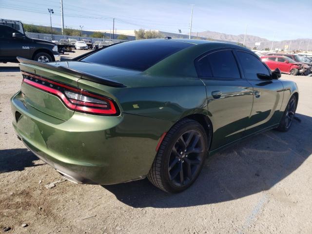 2C3CDXBG1MH616297 - 2021 DODGE CHARGER SXT GREEN photo 3