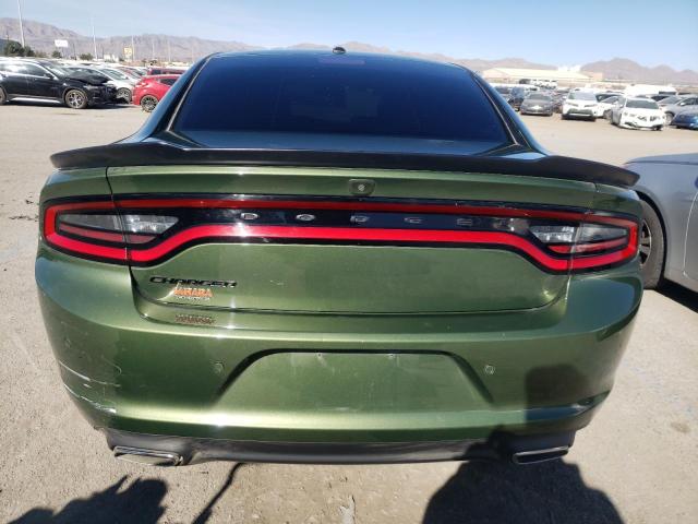 2C3CDXBG1MH616297 - 2021 DODGE CHARGER SXT GREEN photo 6