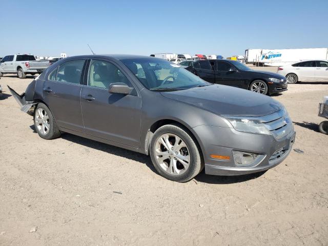 3FAHP0HG0CR261008 - 2012 FORD FUSION SE GRAY photo 4