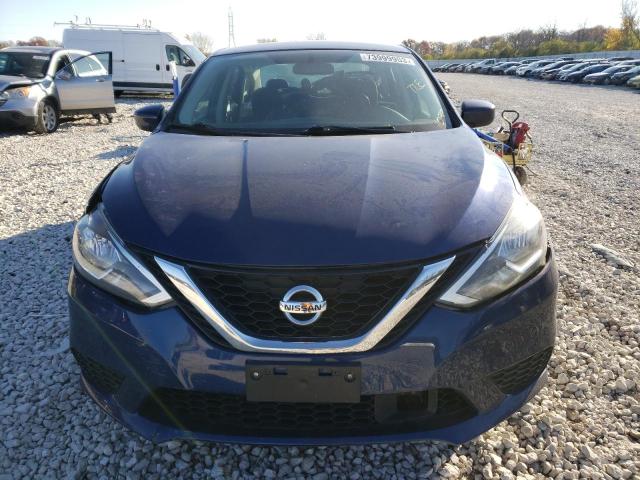 3N1AB7AP2KY264593 - 2019 NISSAN SENTRA S BLUE photo 5