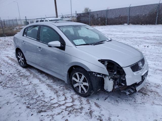 3N1AB6APXCL767152 - 2012 NISSAN SENTRA 2.0 SILVER photo 4