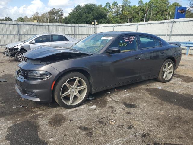 2C3CDXBG0HH520411 - 2017 DODGE CHARGER SE GRAY photo 1